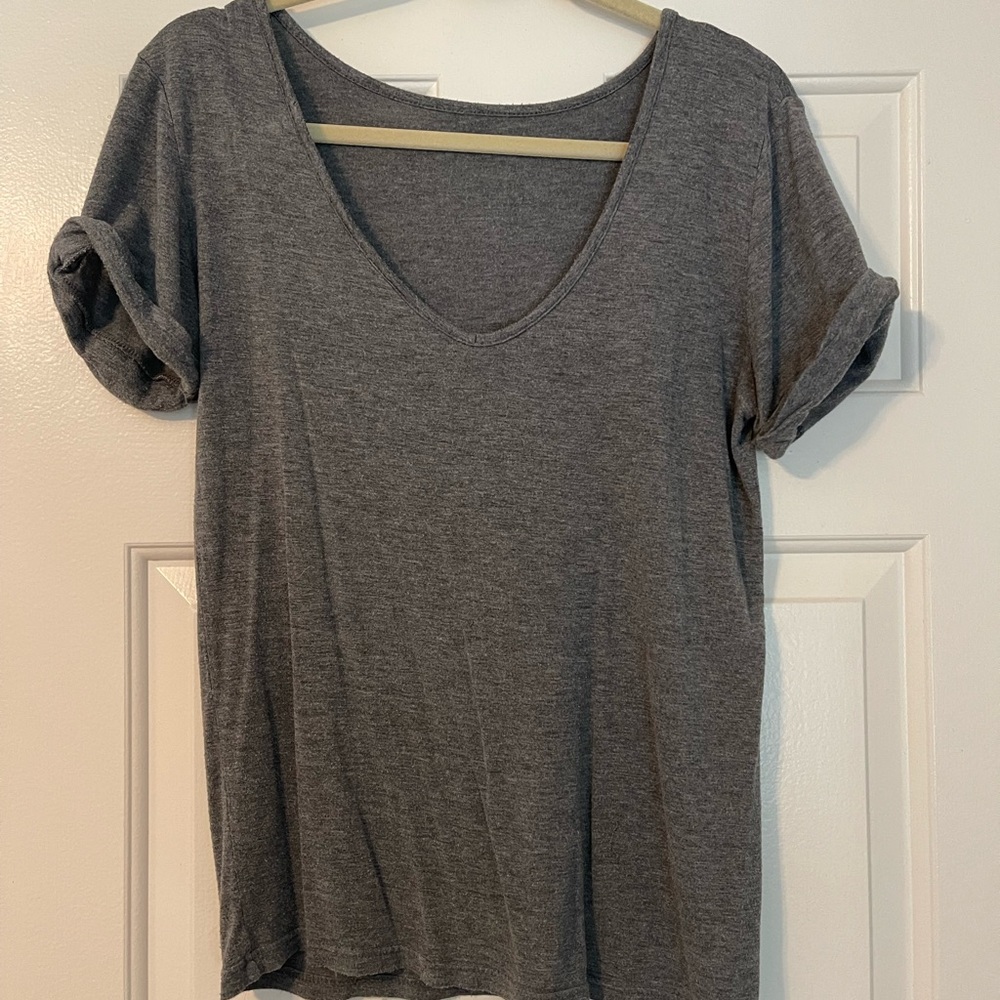 Grey Basic Tee